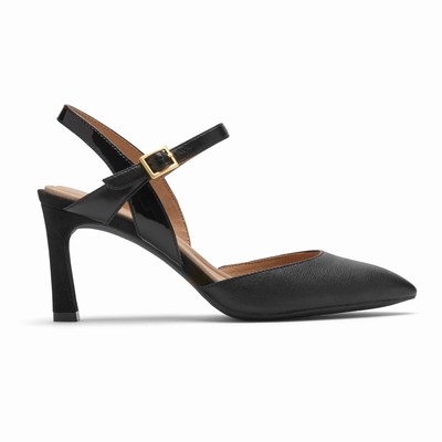 Rockport Total Motion Sheehan Slingback Heels Damen Schwarz FNY-643819